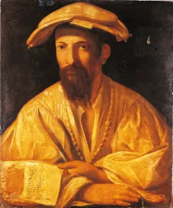 One Man Only Prints: Portrait of a Musician, by Anonymous Artist of Parmese school