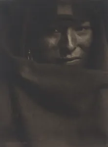 1900s Portraits Prints: Portrait of a Native American man