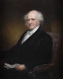 Governor Prints: A portrait of New York Governor (1829) and US President Martin Van Buren (1837-1841)