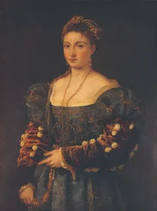 Earring Prints: Portrait of a Noblewoman, or La Bella