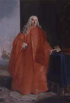 Curtain Prints: Portrait of the Officer Daniele Dolfin