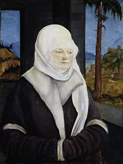 Wolf Prints: Portrait of old lady from the Reuss Family