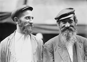 Bread Prints: Portrait of two Orthodox Jewish men in New York, c. 1910-15