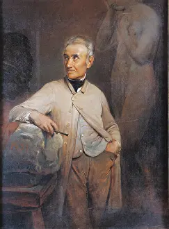 Sculptor Prints: Portrait of Rinaldo Rinaldi, by Cherubino Cornienti