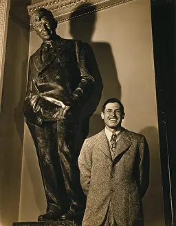 Social Critic Prints: Portrait of Will Rogers, Jr. half-length