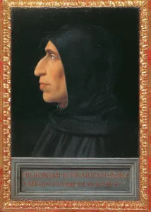 Epigraphs Prints: Portrait of Savonarola, by Bartolomeo della Porta known as Fra Bartolomeo