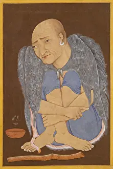 Prayer Prints: PORTRAIT OF A SUFI, Indian, Mughal painting