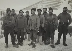 Frozen Prints: Portrait of Terra Nova explorers at the South Pole