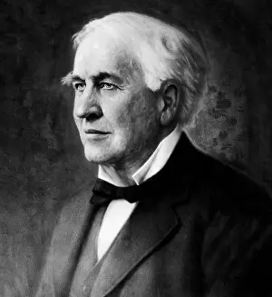Edison Prints: A portrait of Thomas Edison, 1847-1931. Courtesy CSU Archives/Everett Collection
