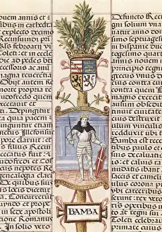 Regal Prints: Portrait of the Visigothic king Wamba