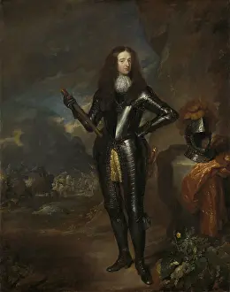 1680s Prints: Portrait of William III, Prince of Orange and Stadholder
