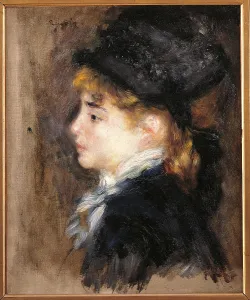 Ribbon Prints: Portrait of a Woman, possibly Margot