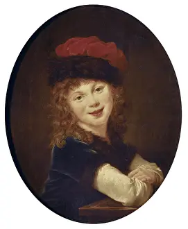 Happiness Prints: Portrait of young girl, 1788-1790