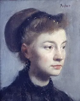 Earring Prints: Portrait of a Young Lady (Ritratto di giovane donna)