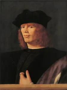 Confidence Prints: Portrait of a Young Man, by Andrea Solario (or Solari)