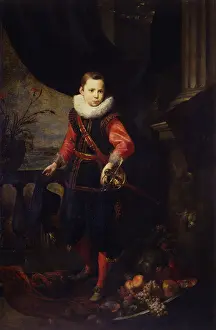 Carnation Prints: Portrait of a Young Man, by Giovann Bernardo Carbone