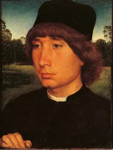 Picture Frame Prints: Portrait of a Young Man before a Landscape