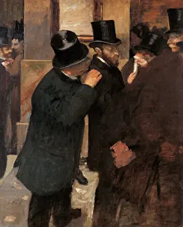 Overcoat Prints: Portraits at the Stock Exchange
