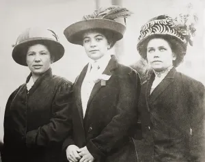 Employees Prints: Portuguese mill girls who worked in the Lowell Massachusetts mills. Ca. 1910-15