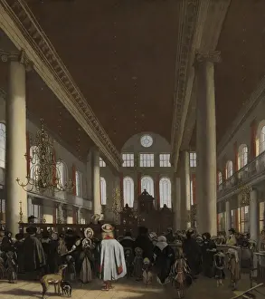 Emanuel Prints: Portuguese Synagogue in Amsterdam