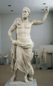 Cycladic Prints: Poseidon of Milos. 2nd c. BC. Hellenistic art