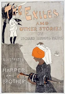 Images Dated 21st January 2008: Poster advertising Richard Harding Davis (1864-1916) book