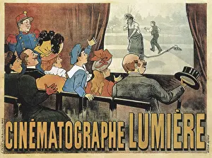 Cinema Prints: Poster advertising the showing of 'El regador regado' (1895-1896)