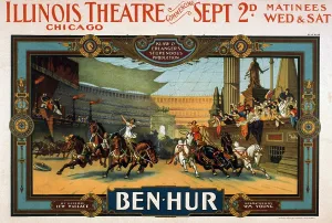 Images Dated 18th January 2008: Poster advertising a theatrical production of Lew Wallace's (1827-1905)