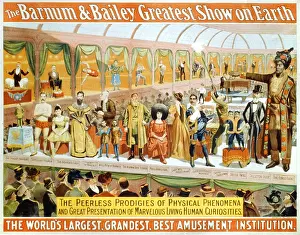 Giant Prints: Poster for The Barnum and Bailey circus
