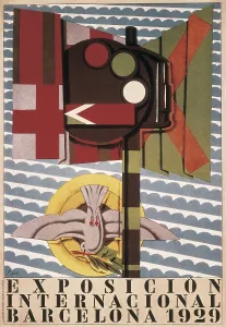 Dictatorial Prints: Poster of International Exposition of Barcelona 1929