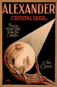 Magic Prints: Poster for magic act of Claude Alexander Conlin (1880 - 1954)