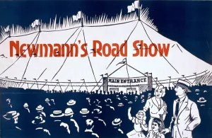 Show Prints: Poster for Newmann's Road Show, traveling carnival, circa 1940s