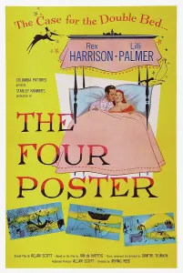 Palmer Prints: THE FOUR POSTER, US poster art, from left: Rex Harrison, Lilli Palmer, 1952
