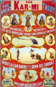 Show Prints: Poster for stage and magic show