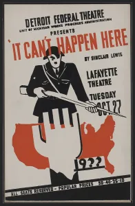 Lcgr1308 Prints: Poster for WPA Federal Theater Project