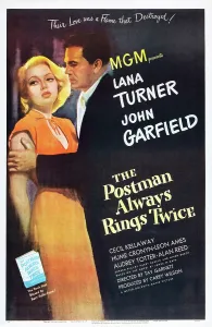 Lana Prints: POSTMAN ALWAYS RINGS TWICE, THE, Lana Turner, John Garfield, 1946, poster art