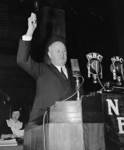 Gavel Prints: Postmaster and Democratic National Committee Chairman. James Farley. Ca. 1936
