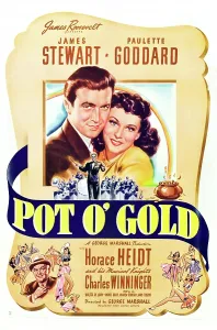 Orchestra Prints: POT O GOLD, from left: James Stewart