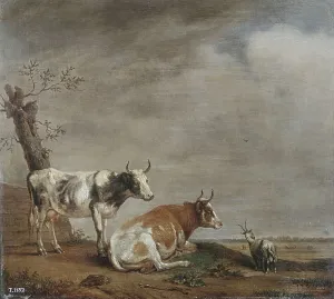 Potter Prints: POTTER, Paulus (1625-1654). In the Meadow