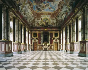 Austria Prints: PRANDTAUER, Jakob (1660-1726). Melk Abbey