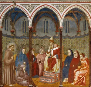 Tonsure Prints: Preaching before Honorius the 3rd