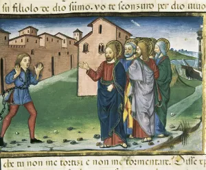 DE PREDIS, Cristoforo (1440-1486). Stories of Saint Joachim, Saint Anne, Virgin Mary, Jesus, the Baptist and the End of the World. 1476
