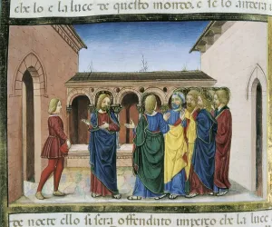 DE PREDIS, Cristoforo (1440-1486). Stories of Saint Joachim, Saint Anne, Virgin Mary, Jesus, the Baptist and the End of the World. 1476