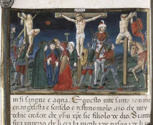 DE PREDIS, Cristoforo (1440-1486). Stories of Saint Joachim, Saint Anne, Virgin Mary, Jesus, the Baptist and the End of the World. 1476