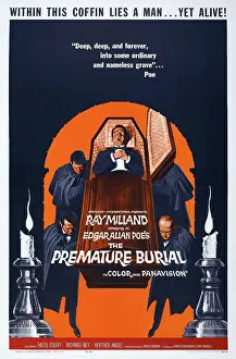 1962 Movies Prints: THE PREMATURE BURIAL, US poster art, 1962