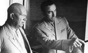 June Prints: Premier Nikita Khrushchev at Simferpol Control Center in Crimea