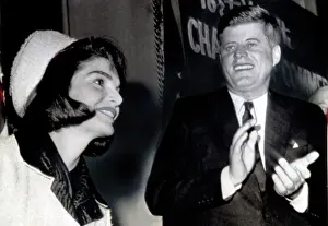 Dallas Prints: Pres. John F. Kennedy and Mrs. Kennedy in Dallas