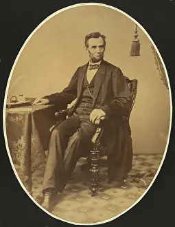Tall Prints: President Abraham Lincoln, little more than a week before he gave the Gettysburg Address