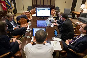 Notebooks Prints: President Barack Obama (center)