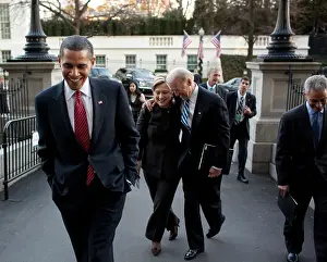 Suits Prints: President Barack Obama, Vice President Joe Biden, Sec